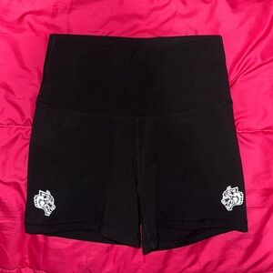 Darc Sport Loyalty V2 "Energy" Pump Shorts w/ Scrunch Bum in Black (Medium)